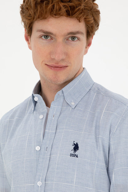 Button Down Shirt With Logo_G081GL0040 1831914_VR032_02