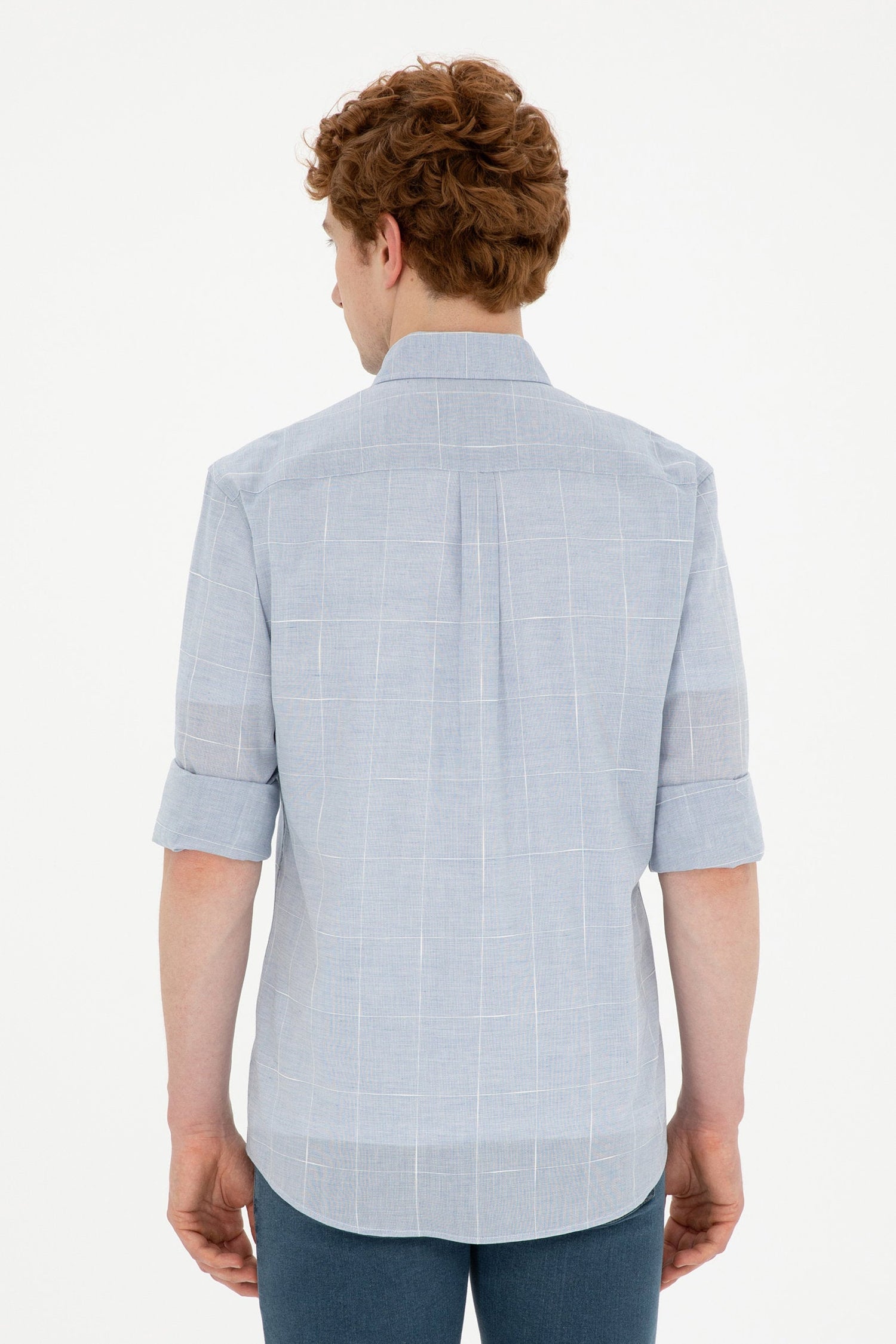 Button Down Shirt With Logo_G081GL0040 1831914_VR032_05