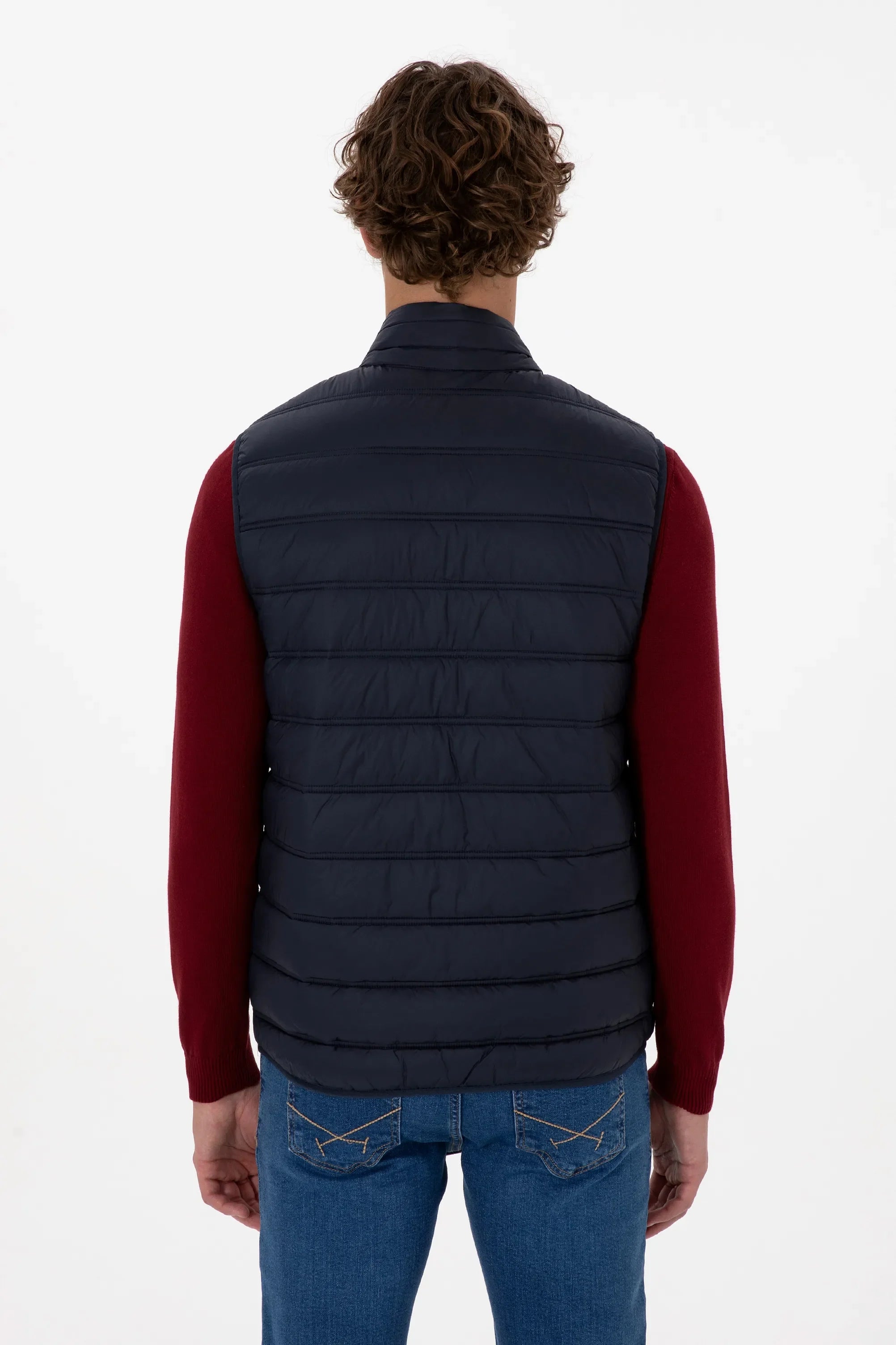 U.S. Polo Assn._Navy Blue_Woven Vest_G081GL0100 2246396_VR033_05