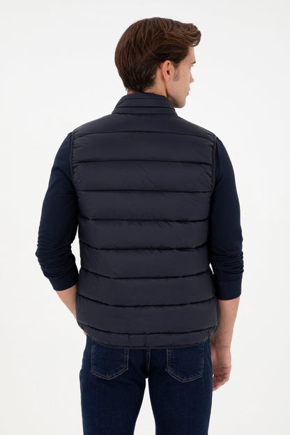 Blue Quilted Puffer Vest_G081GL0100 1946066_VR033_05