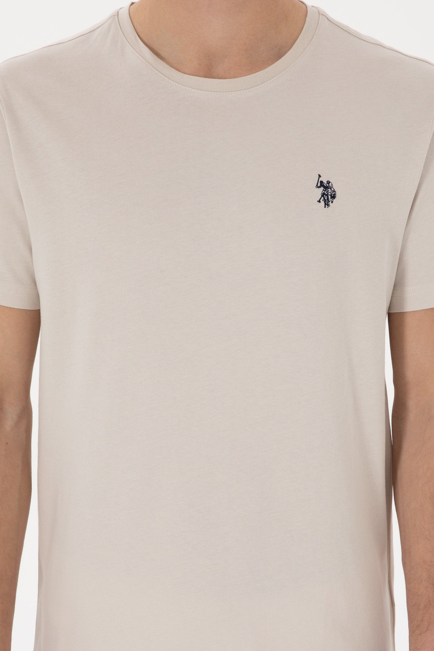 U.S. Polo Assn._Stone T-Shirt_G081GL0110 2084591_VR049_06