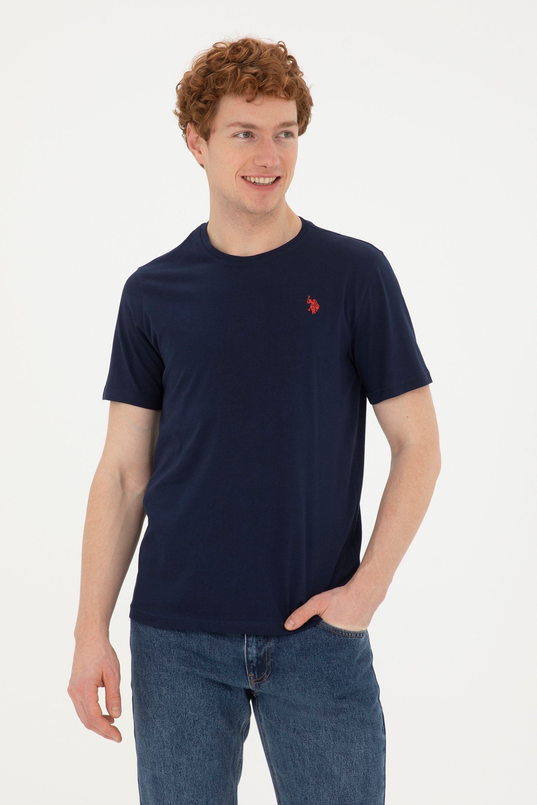 Round Neck T-Shirt With Logo_G081GL0110 1795511_VR033_03