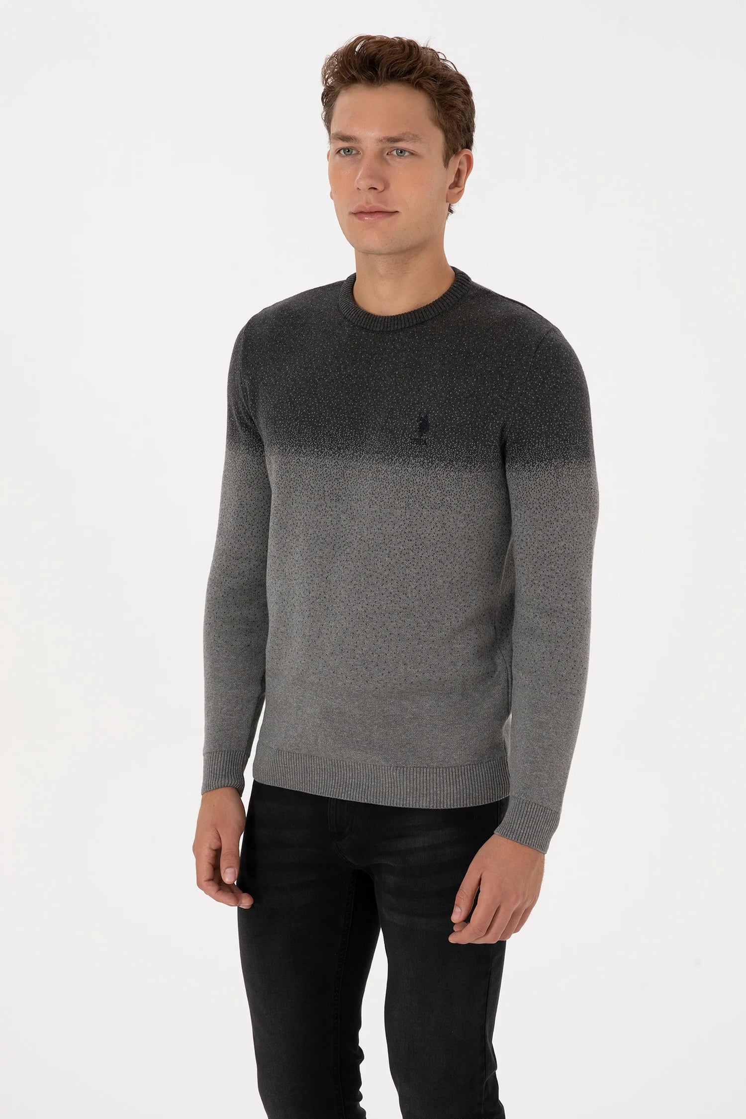 U.S. Polo Assn._Antrasit Melanj_Knitting Jumper_G081GL0TK0 2227858_VR081_02