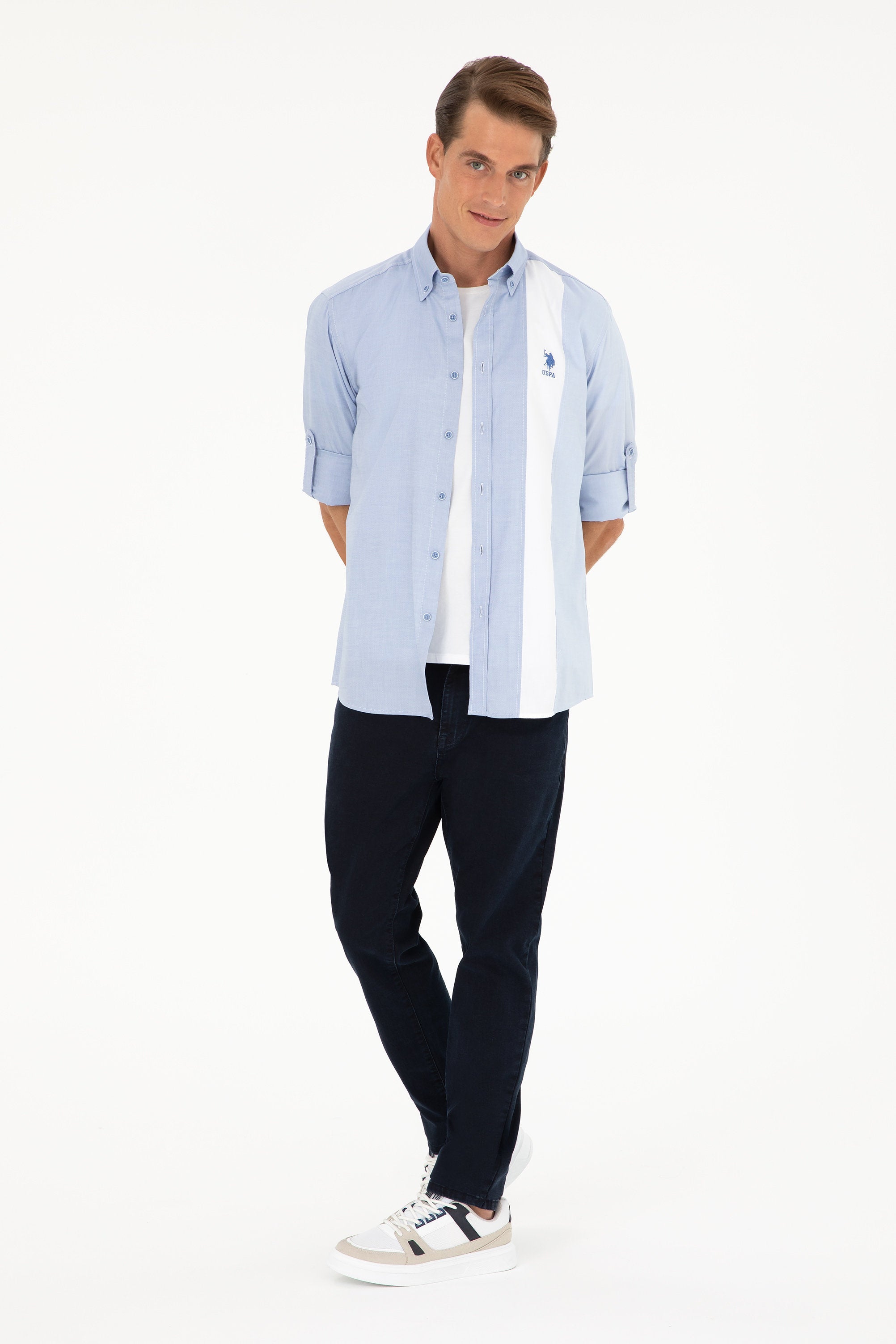 Multi-Color Button Down Shirt_G081SZ0040 1835771_VR032_04