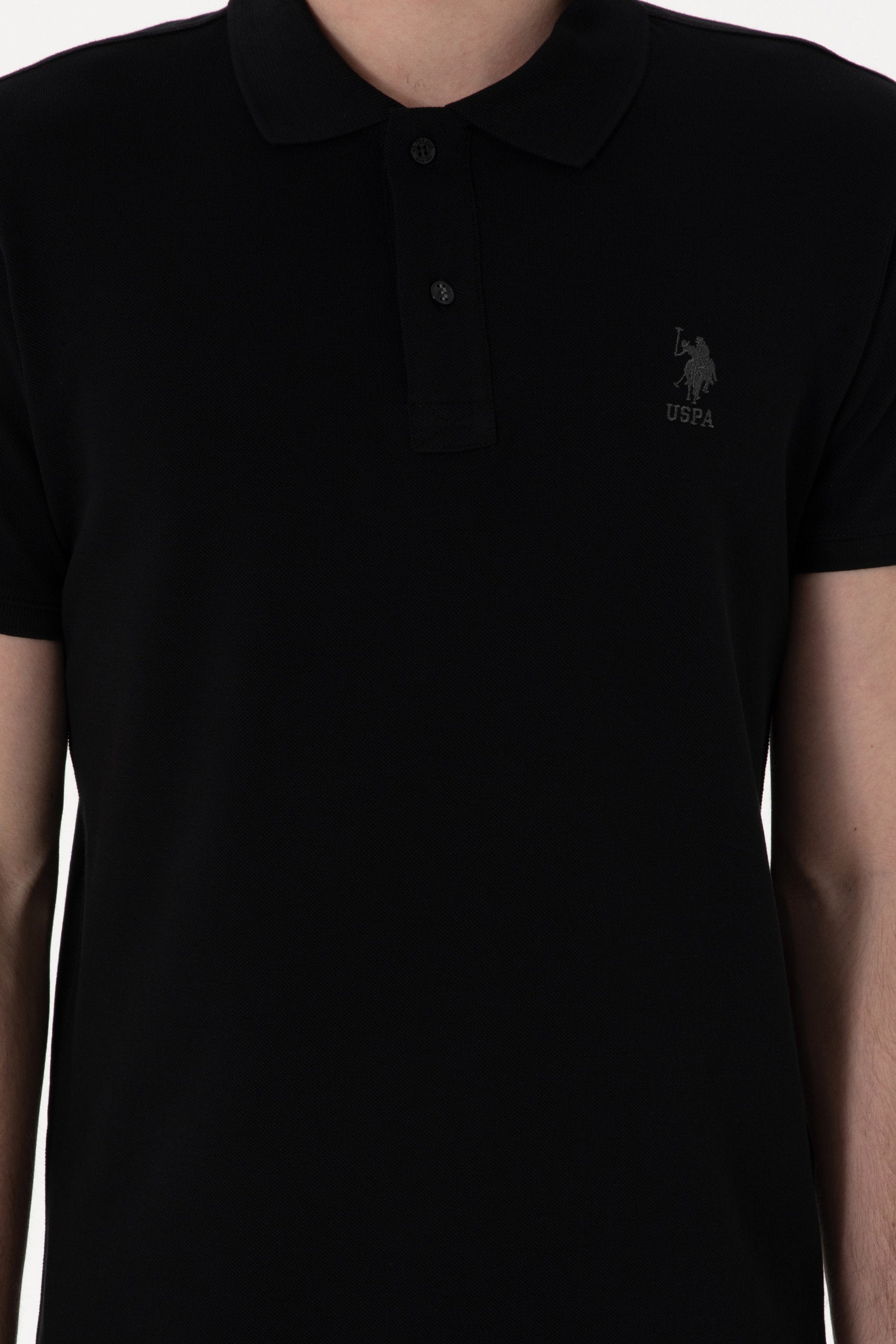 U.S. Polo Assn._Black Polo Shirt_G081SZ0110 2084410_VR046_06