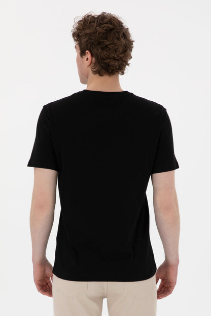 U.S. Polo Assn._Black T-Shirt_G081SZ0110 2107294_VR046_05