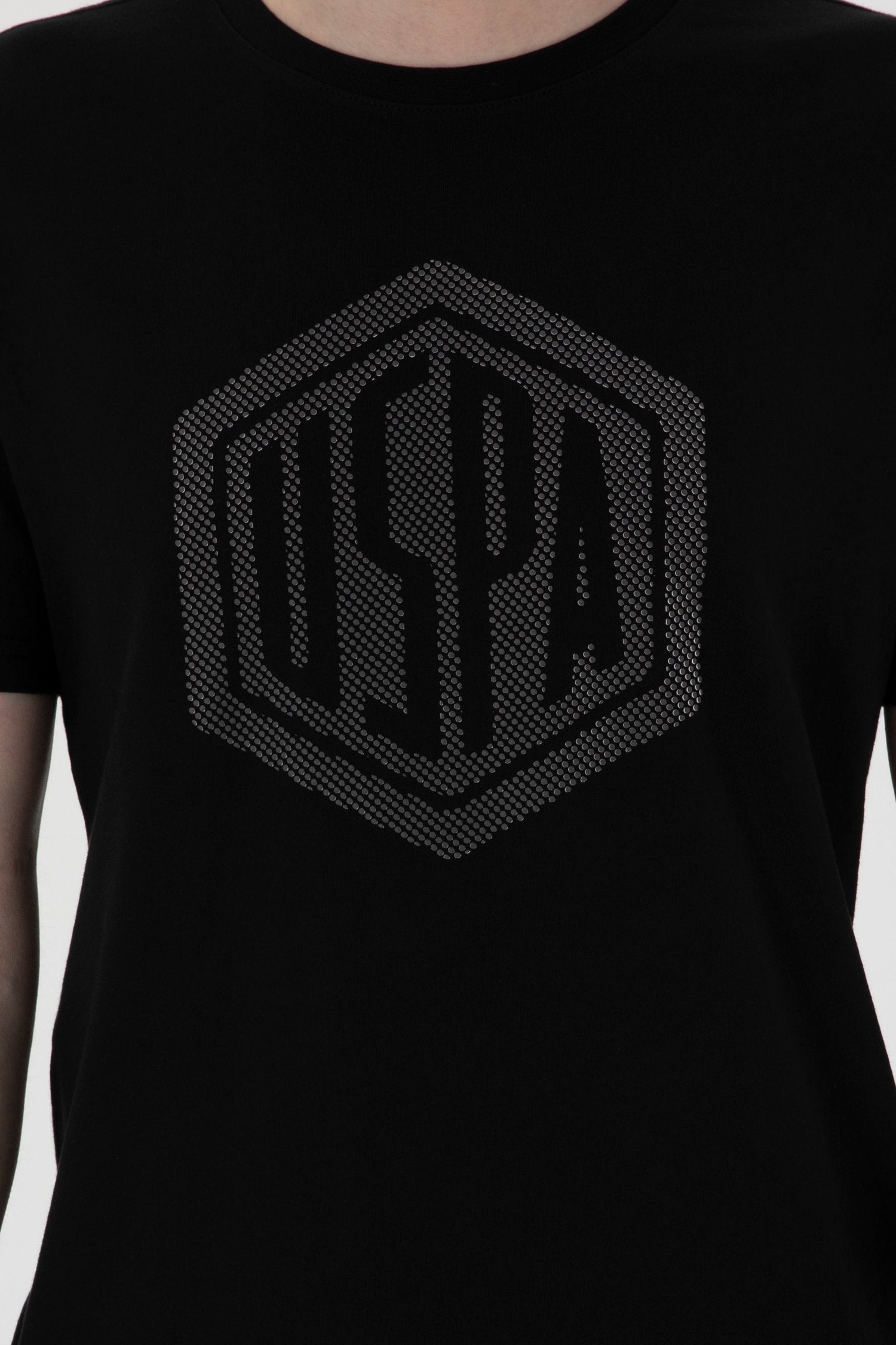 U.S. Polo Assn._Black T-Shirt_G081SZ0110 2107294_VR046_06
