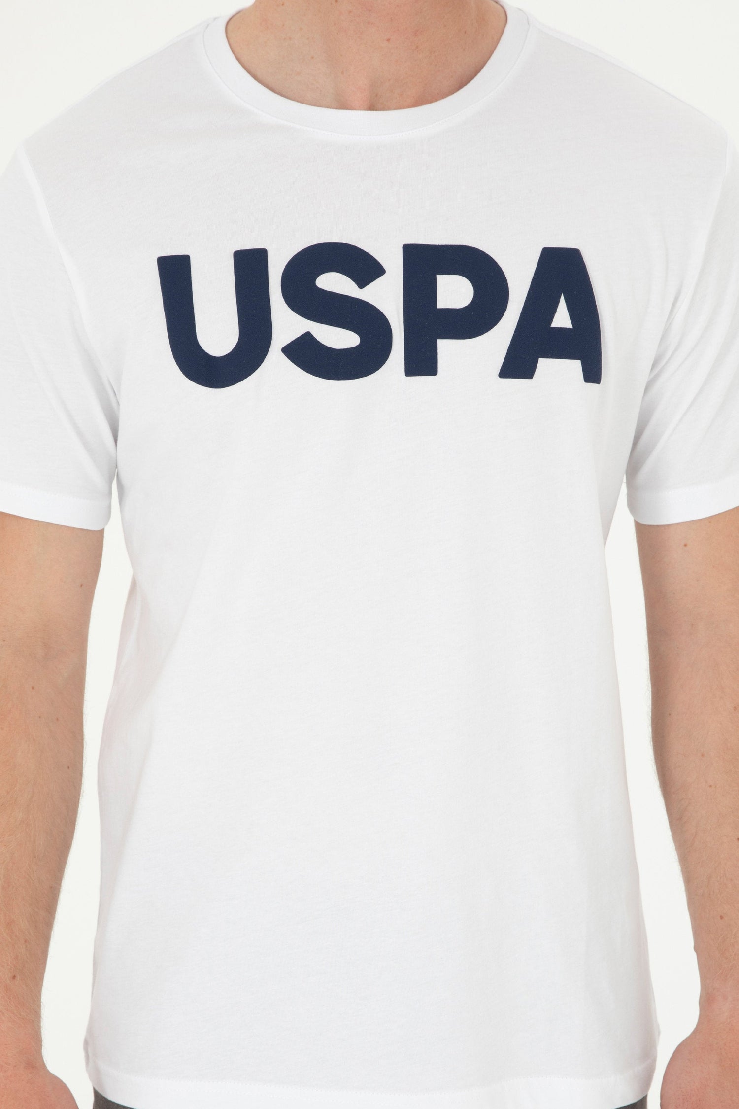 White T-Shirt With USPA Logo_G081SZ0110 1795459_VR013_06