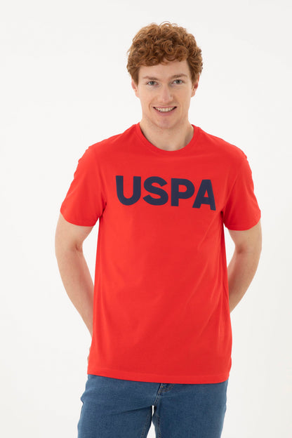 Round Neck T-Shirt With Uspa Logo_G081SZ0110 1795459_VR030_03