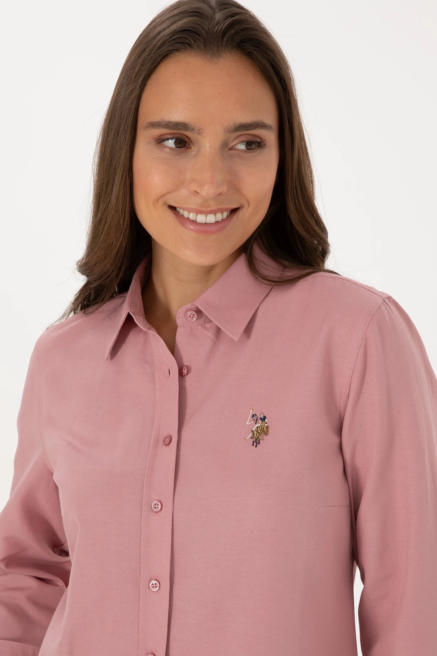 U.S. Polo Assn._Light Pink Orchids_Woven Shirt Basic_G082GL0040 2230203_VR221_02