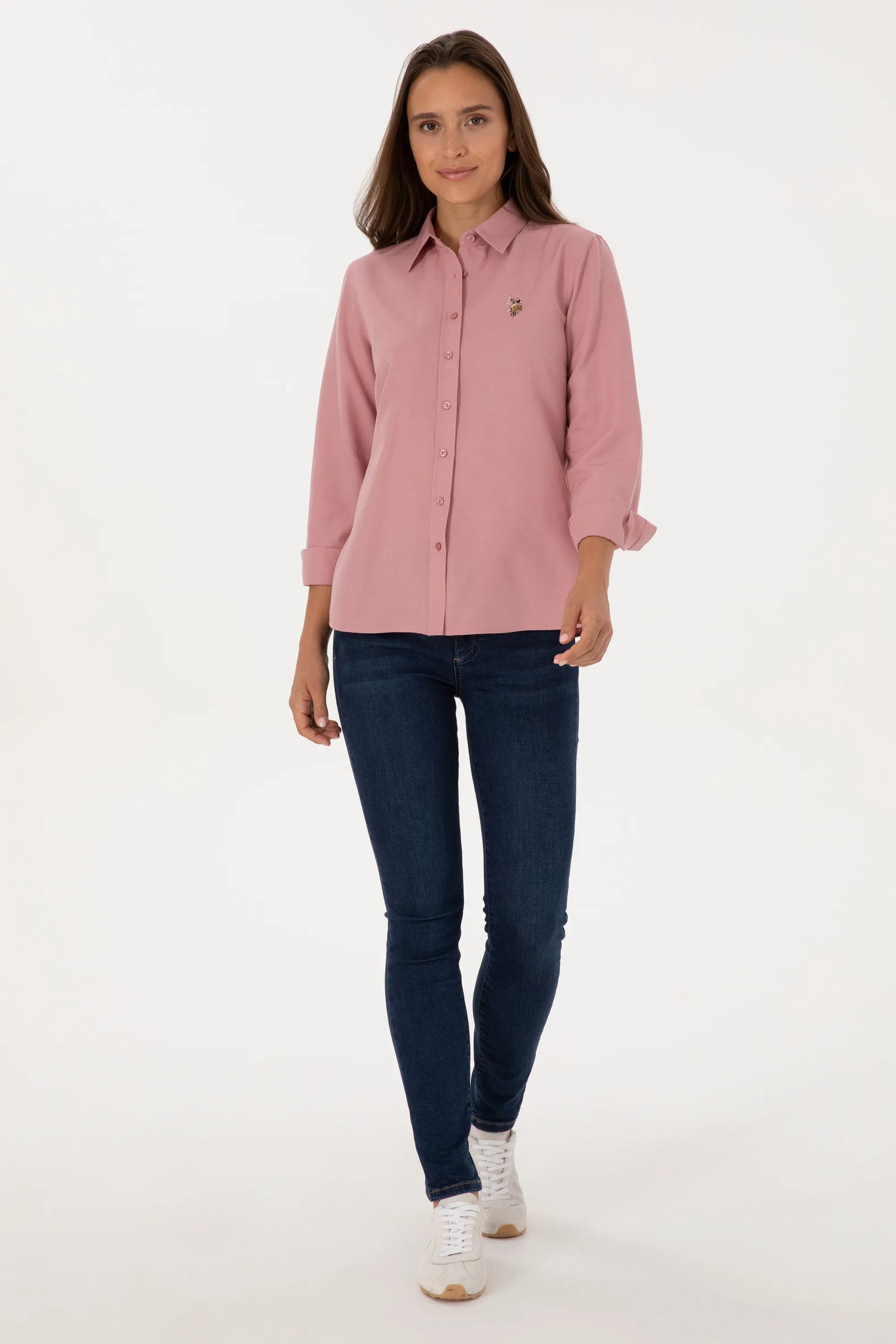 U.S. Polo Assn._Light Pink Orchids_Woven Shirt Basic_G082GL0040 2230203_VR221_04