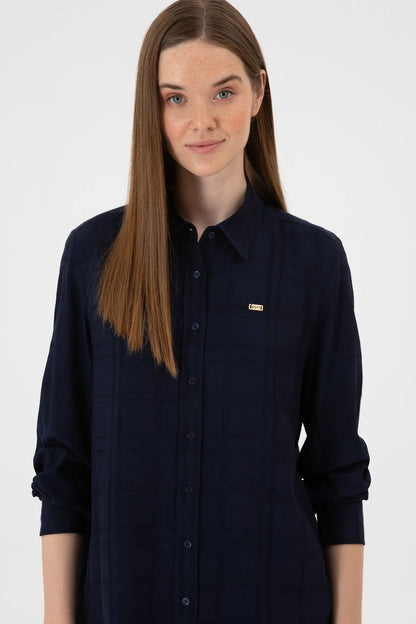 U.S. Polo Assn._Navy Blue_Woven Shirt_G082GL0040 2239866_VR033_02
