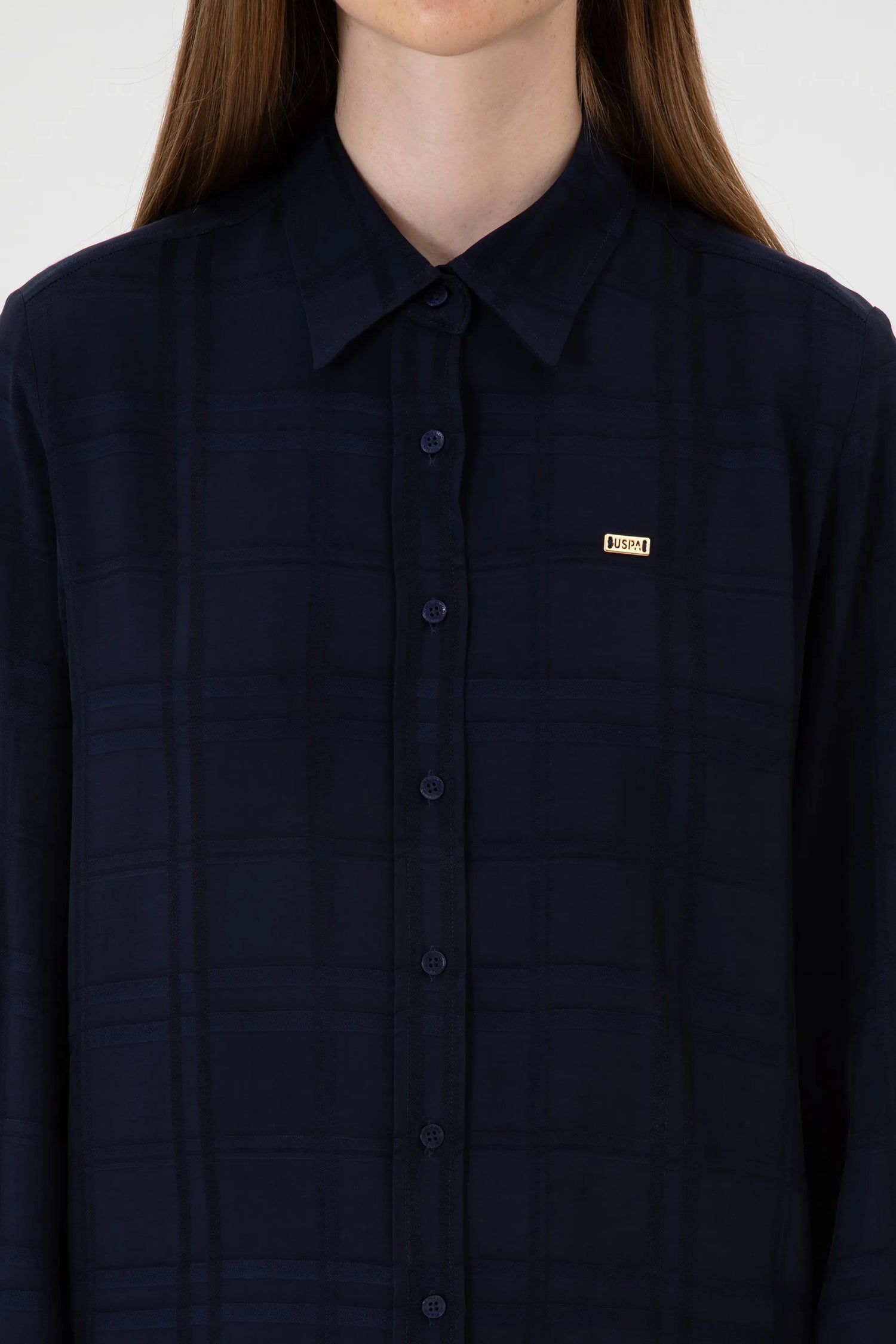U.S. Polo Assn._Navy Blue_Woven Shirt_G082GL0040 2239866_VR033_06