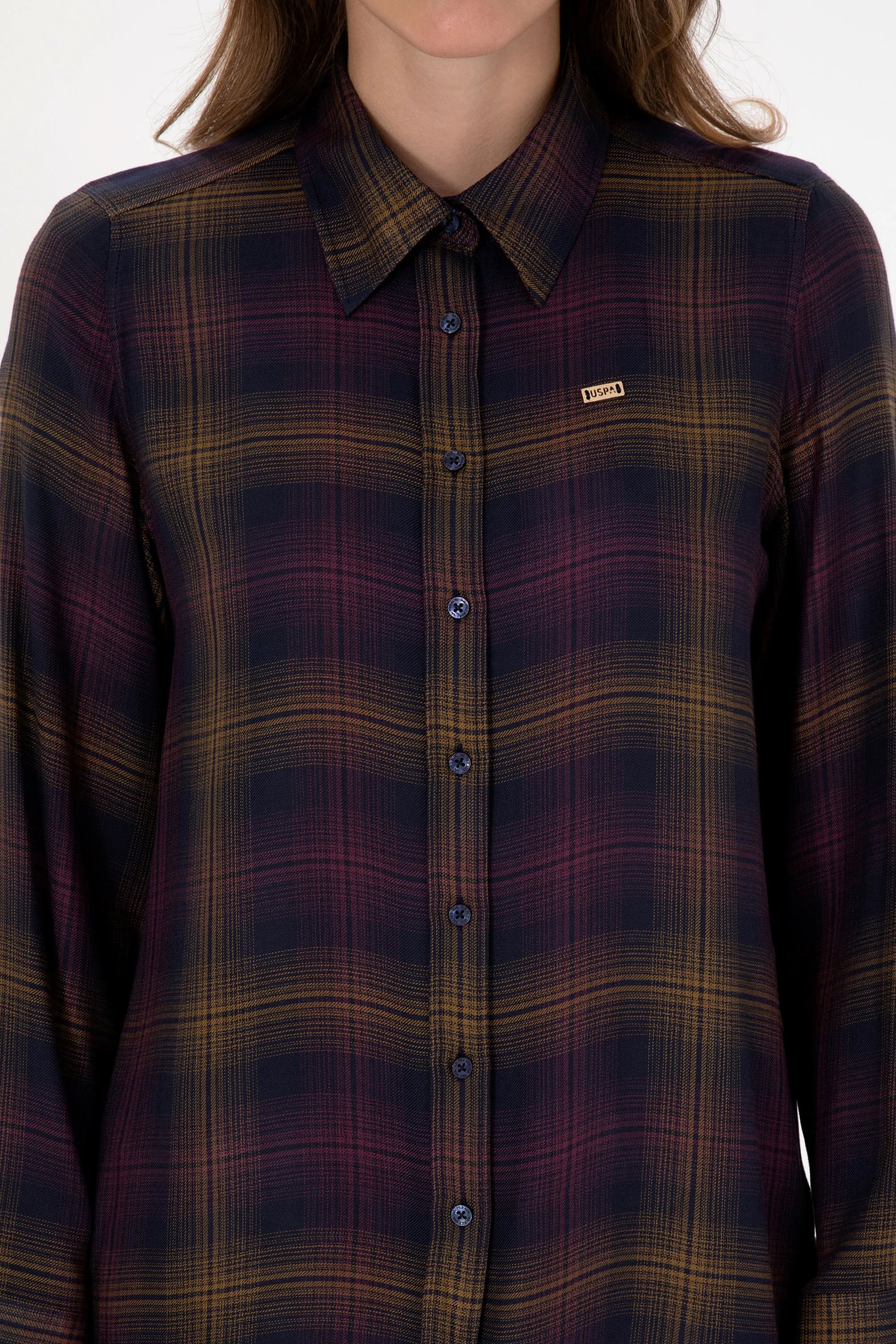 U.S. Polo Assn._Plum_Woven Shirt_G082GL0040 2239958_VR074_06