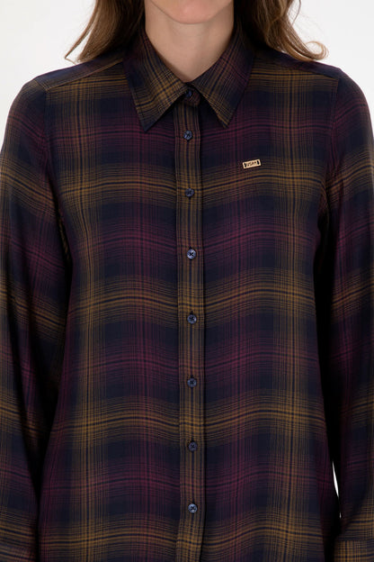 U.S. Polo Assn._Plum_Woven Shirt_G082GL0040 2239958_VR074_06