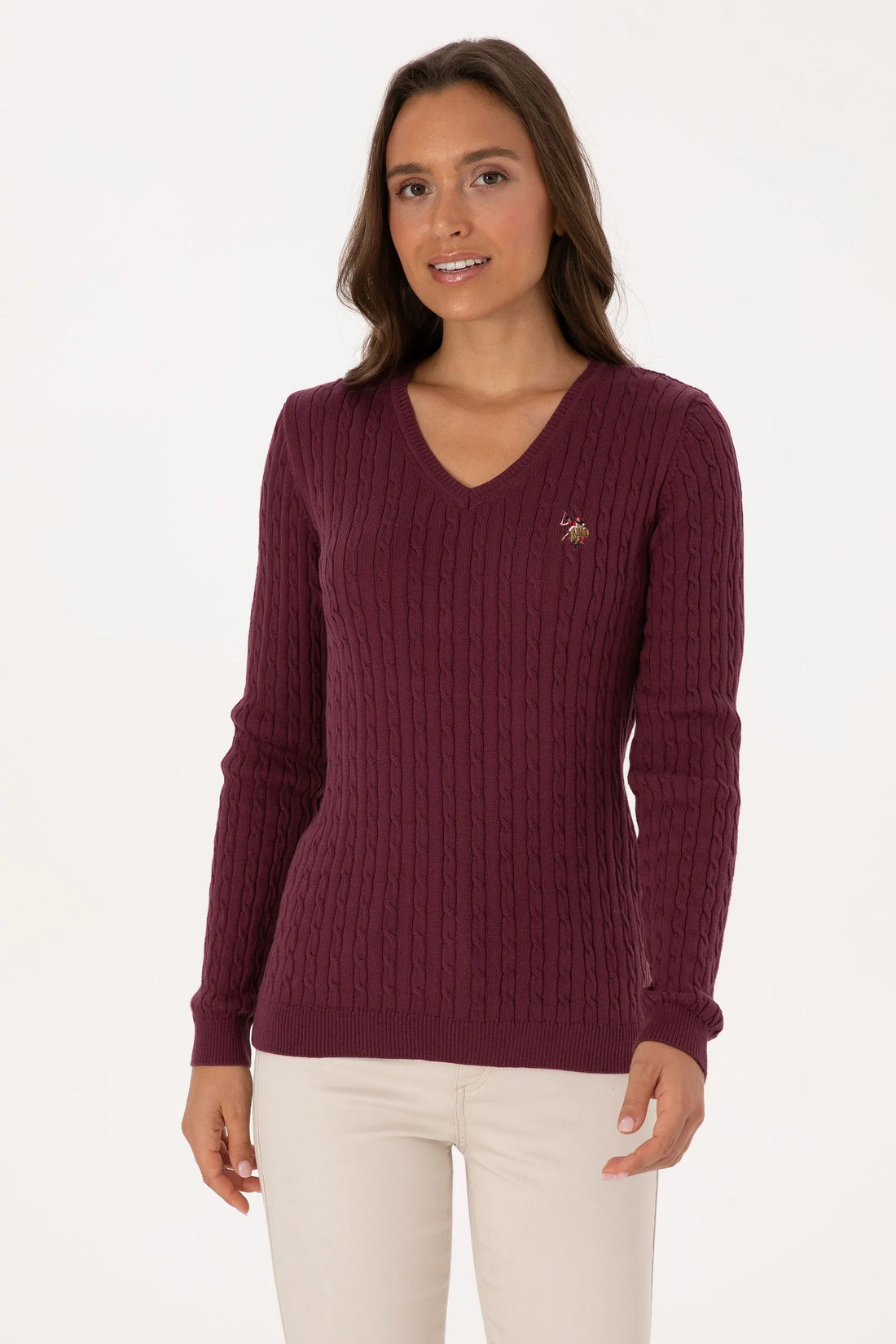 U.S. Polo Assn._Modern Bordo _Knitting Jumper Basic_G082SZ0TK0 2226089_VR177_01
