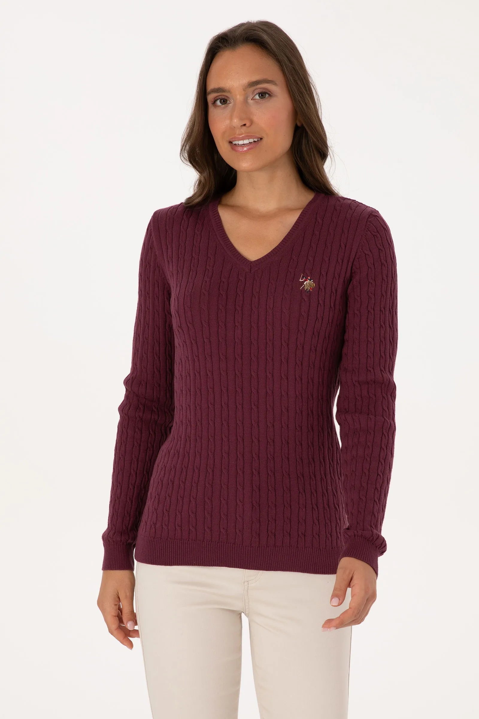U.S. Polo Assn._Modern Bordo _Knitting Jumper Basic_G082SZ0TK0 2226089_VR177_01