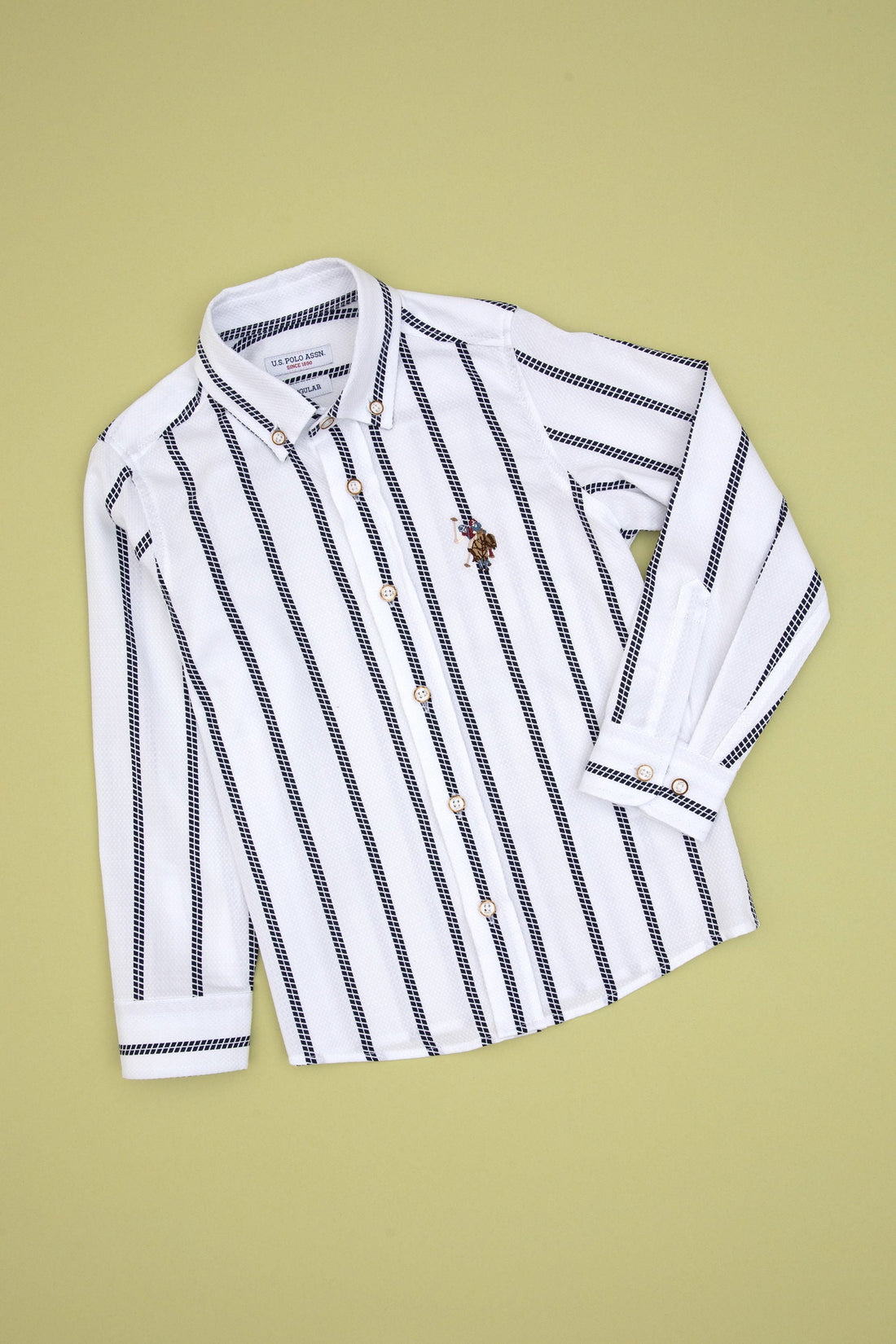 U.S. Polo Assn._Navy Blue_Woven Shirt_G083SZ0040 2269172_VR033_01