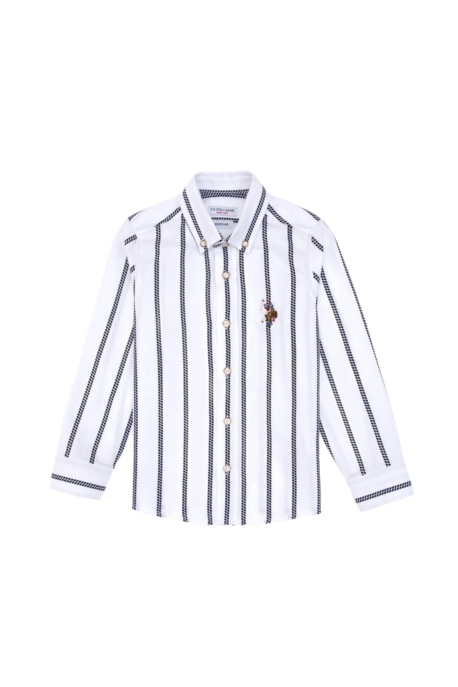 U.S. Polo Assn._Navy Blue_Woven Shirt_G083SZ0040 2269172_VR033_04