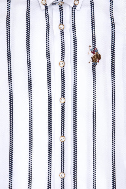 U.S. Polo Assn._Navy Blue_Woven Shirt_G083SZ0040 2269172_VR033_08