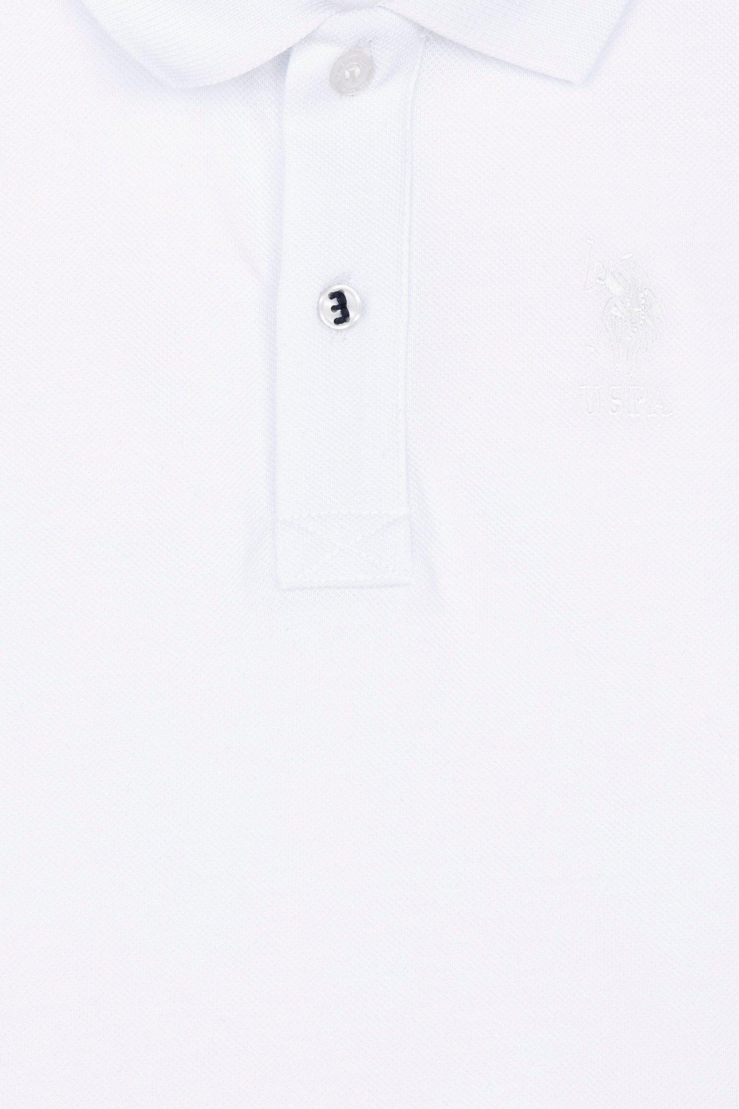 Plain Short Sleeve Polo Shirt_G083SZ0110 1792431_VR013_04