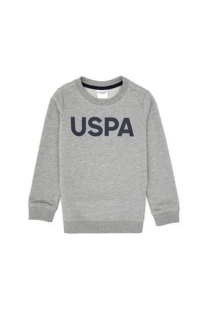 U.S. Polo Assn._Grey Melange_Sweat Shirt Basic_G083SZ0820 2226881_VR086_02