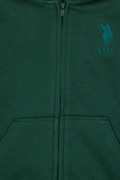 U.S. Polo Assn._Dark Green_Sweat Shirt Basic_G083SZ0820 2235243_VR079_03
