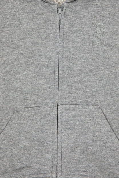 U.S. Polo Assn._Grey Melange_Sweat Shirt Basic_G083SZ0820 2235243_VR086_03