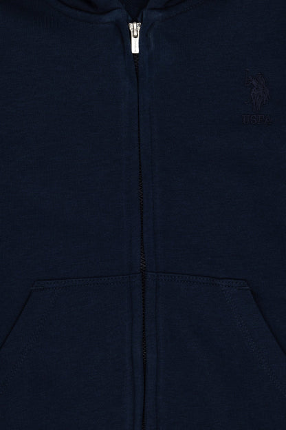Blue Hoodie with Zipper_G083SZ0820 1927564_VR033_03