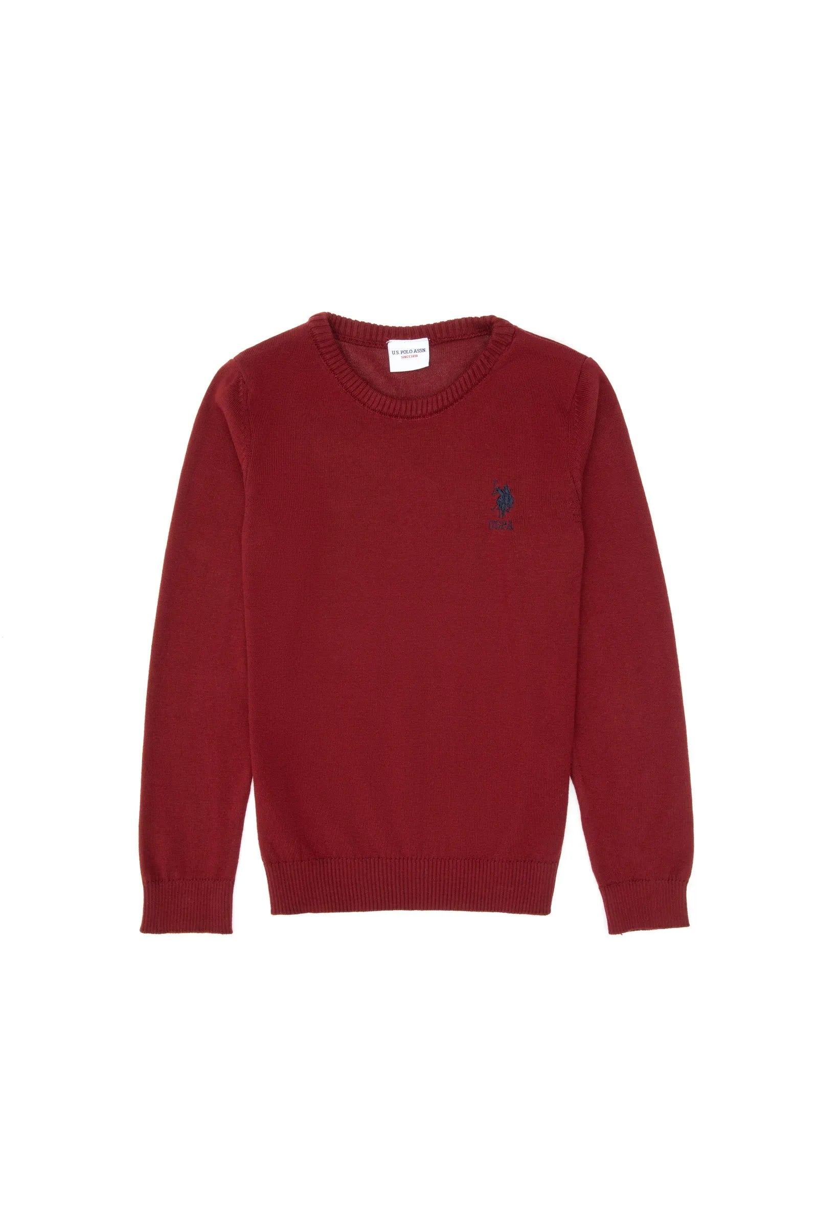 U.S. Polo Assn._Bordeux_Knitting Jumper Basic_G083SZ0TK0 2227624_VR014_01