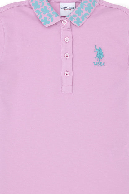 Pink Polo Shirt With Logo_G084SZ0110 1834405_VR041_03