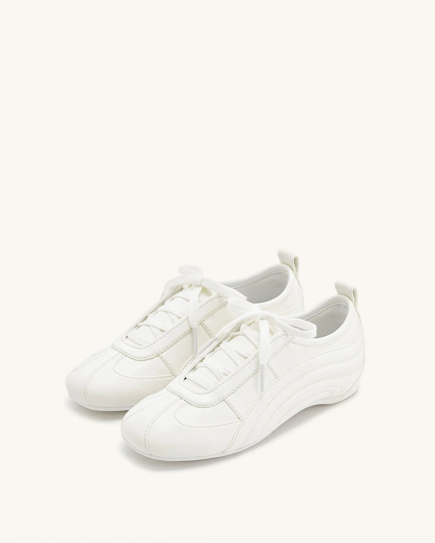 JW PEI_White_Ferne Streamlined Lustrous Sneakers_JF30519-2_White_02