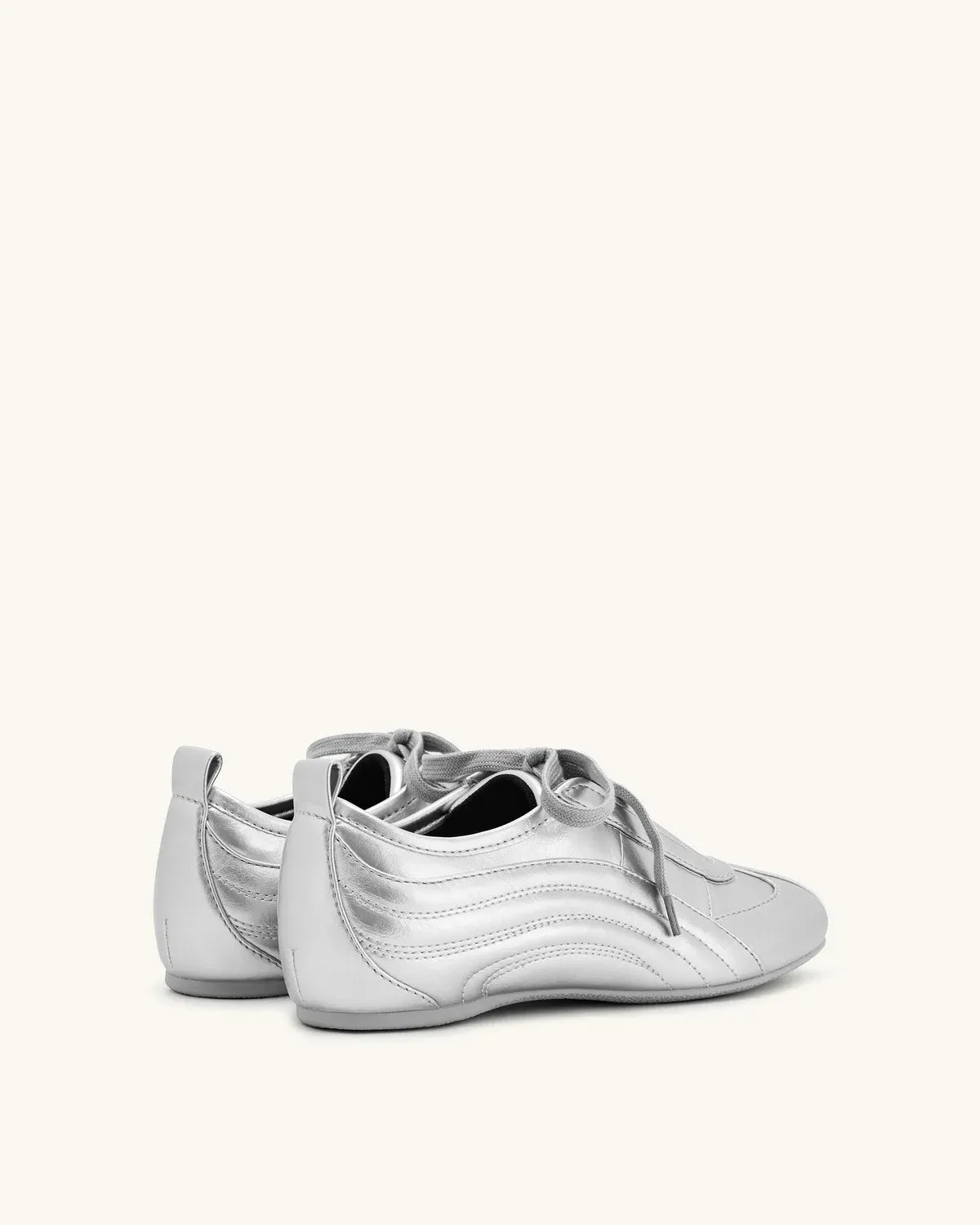 JW PEI_Silver_Ferne Streamlined Lustrous Sneakers - Silver_JF30519-9_88_03