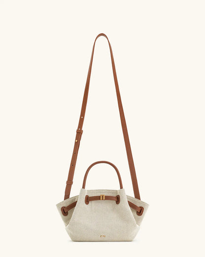 JW PEI_Brown Canvas_Hana Mini Tote Bag - Brown Canvas_JH306A03_240_03