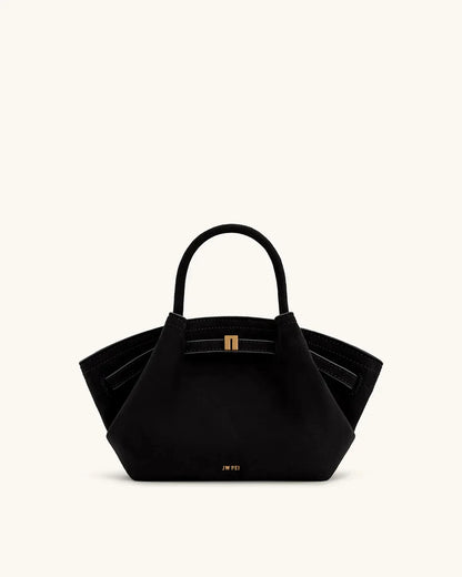 JW PEI_Black_Hana Mini Faux Suede Tote Bag_JH306A03_3_01
