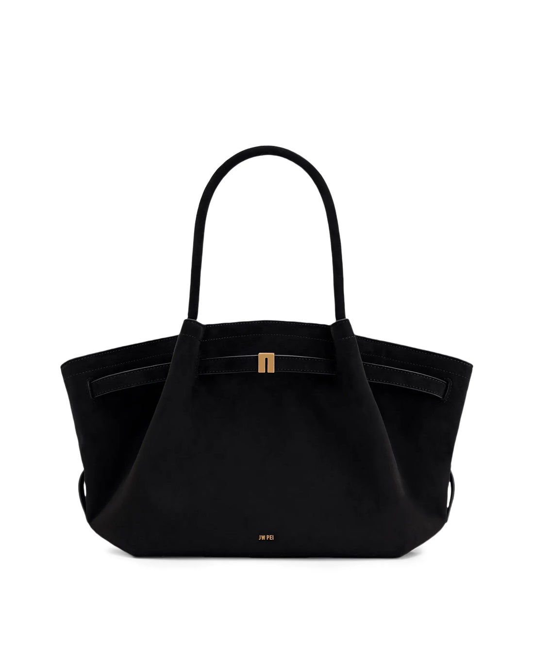 JW PEI_Black_Hana Medium Faux Suede Tote Bags_JH306B04-1_Black_01