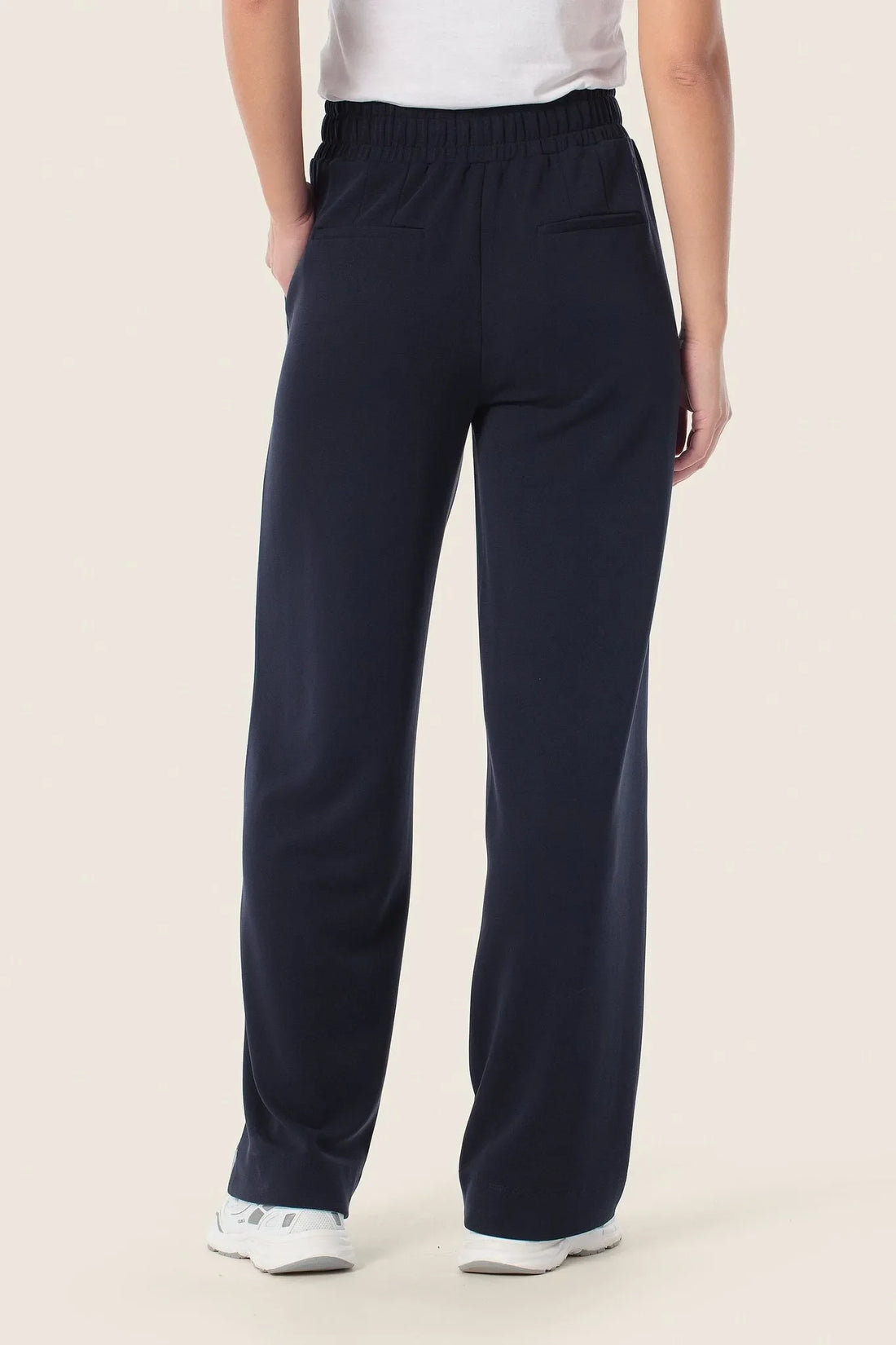 Gerry Weber Blue Navy Women Elastic Waist Pants SKU: N67006_104 Image 05