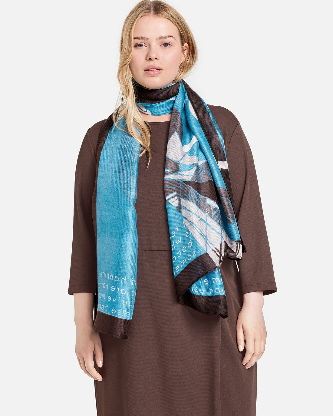 Blue Lightweight Scarf
