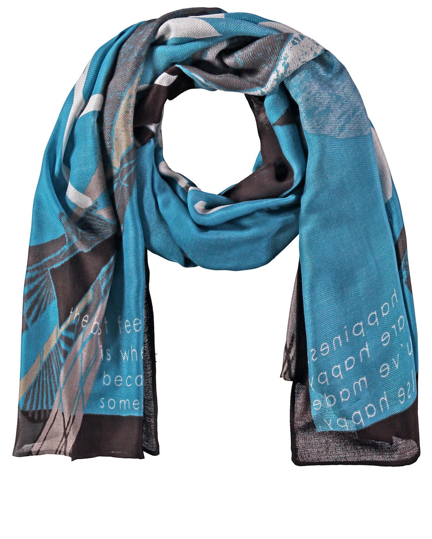 Blue Lightweight Scarf