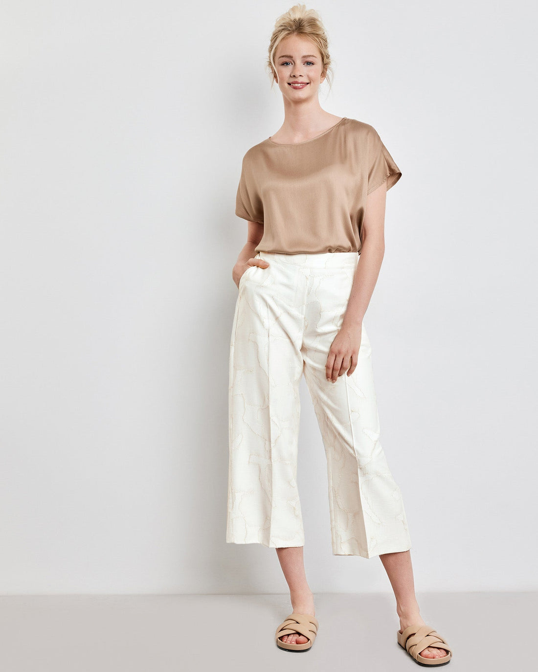 Beige Trouser