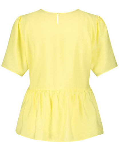 Yellow Blouse 1/2 Sleeve