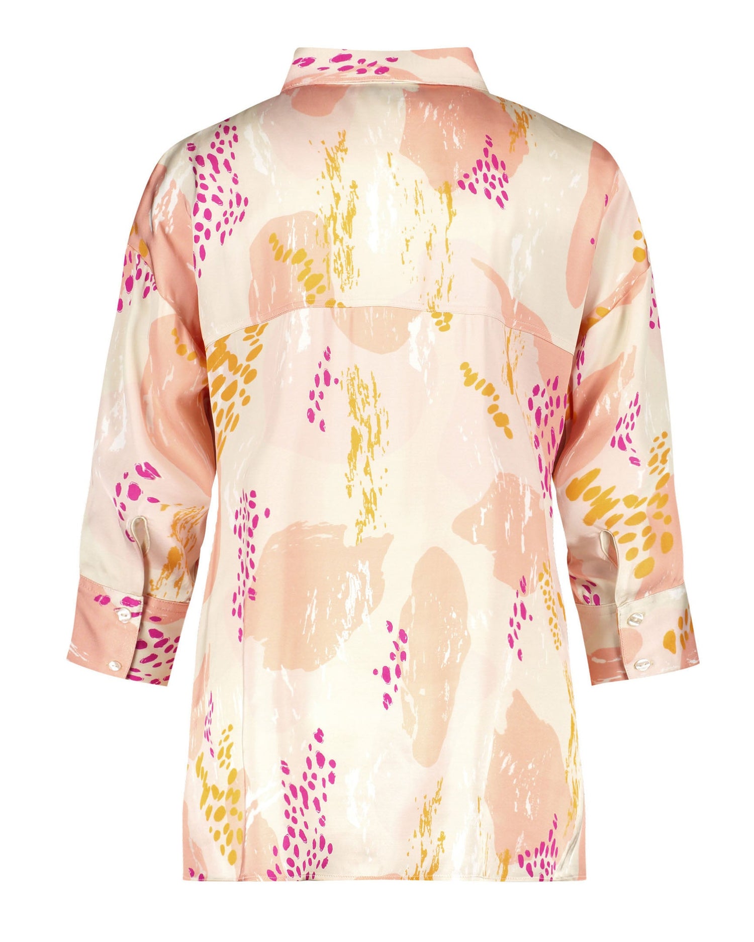 Pink Blouse 3/4 Sleeve