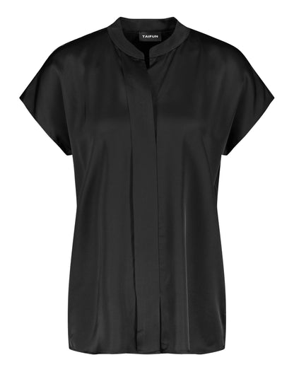 Black Blouse 1/2 Sleeve