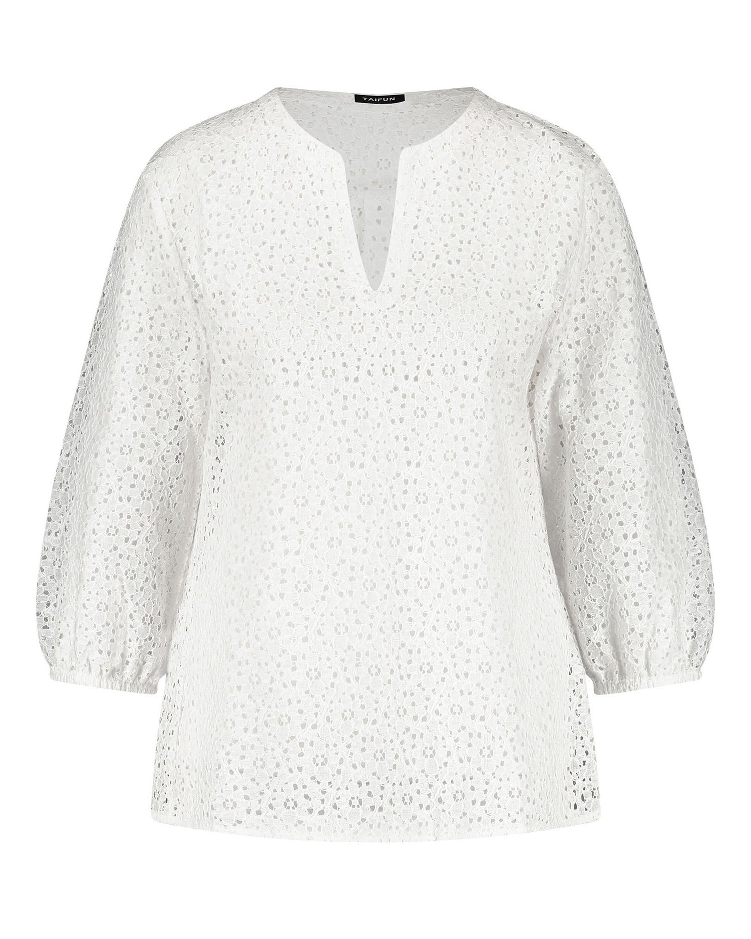 White Blouse 3/4 Sleeve