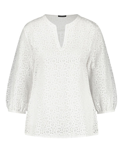 White Blouse 3/4 Sleeve
