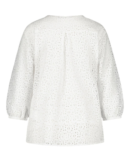 White Blouse 3/4 Sleeve