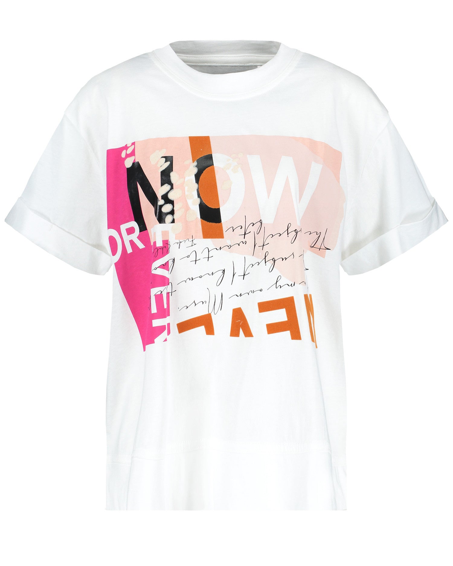 White T-Shirt 1/2 Sleeve