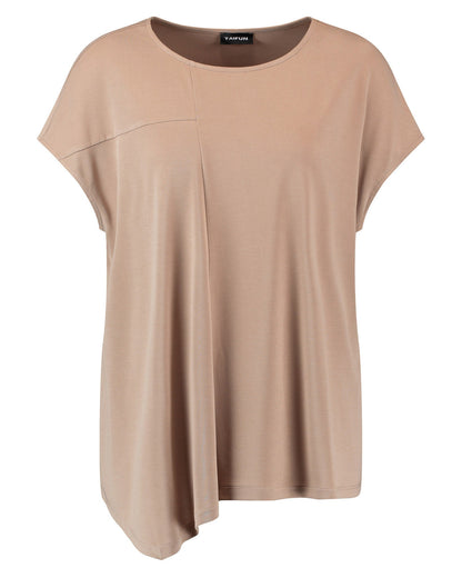 Beige T-Shirt 1/2 Sleeve