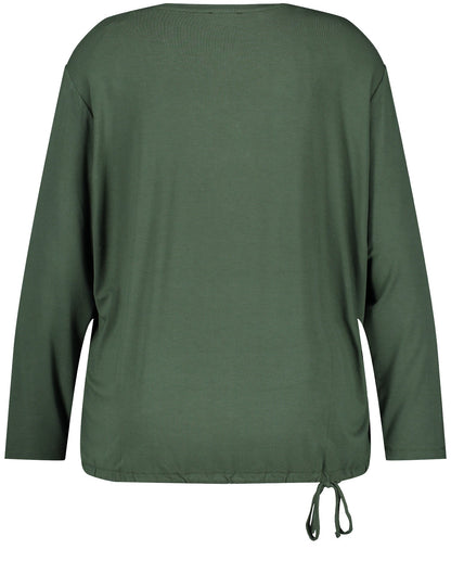 Green Shirt With Sequins