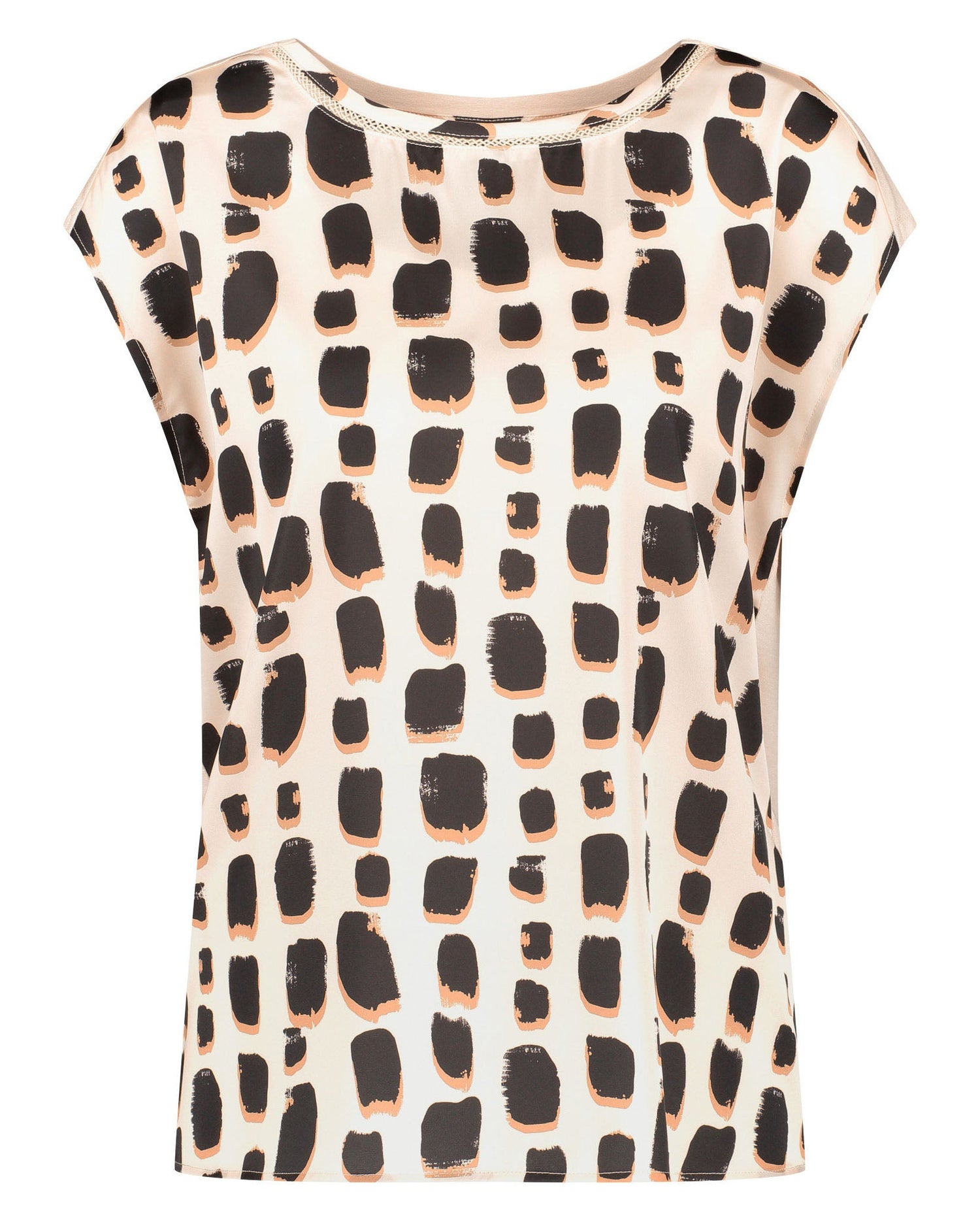 Beige T-Shirt 1/2 Sleeve